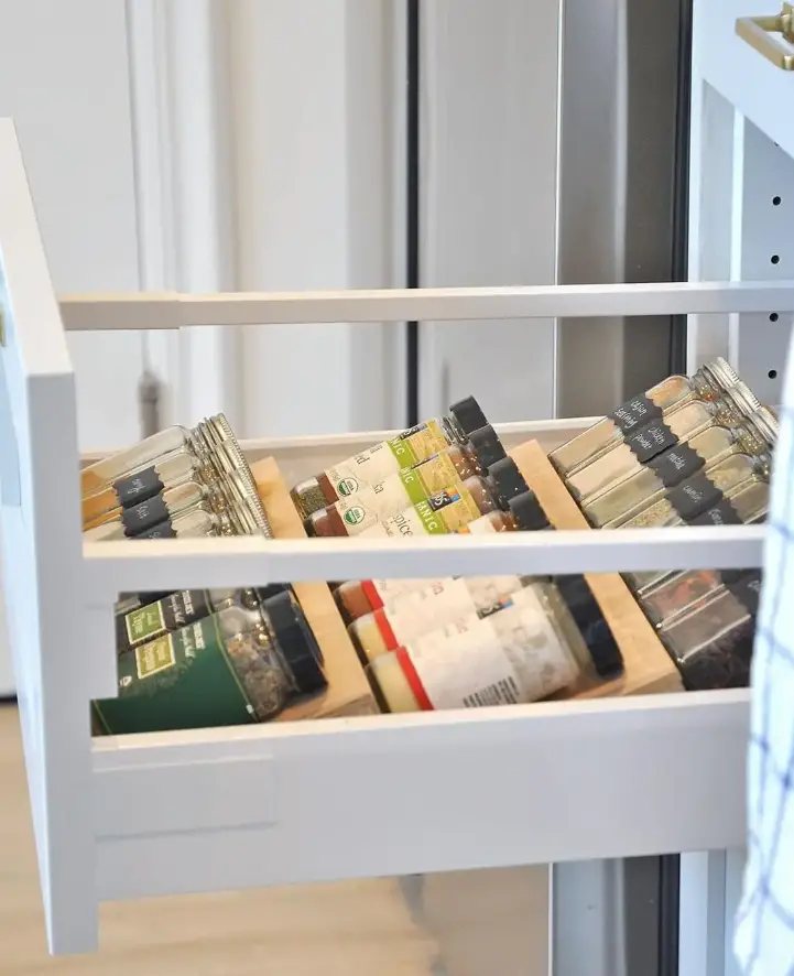 Spice Organizer with Drawers